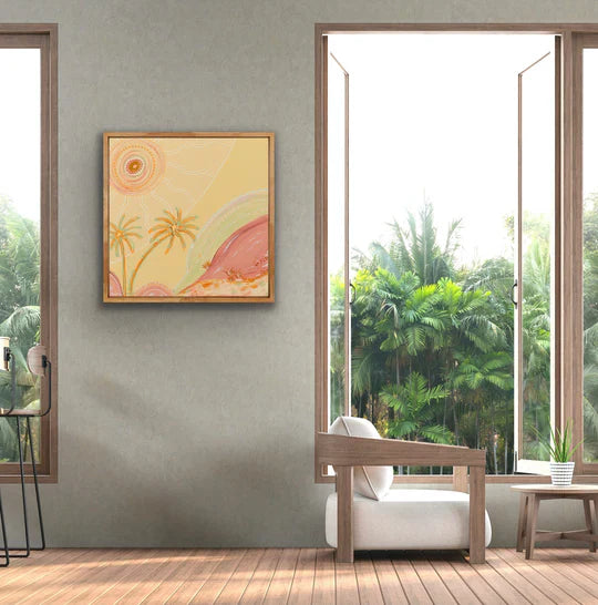 Native Floral Wall Art