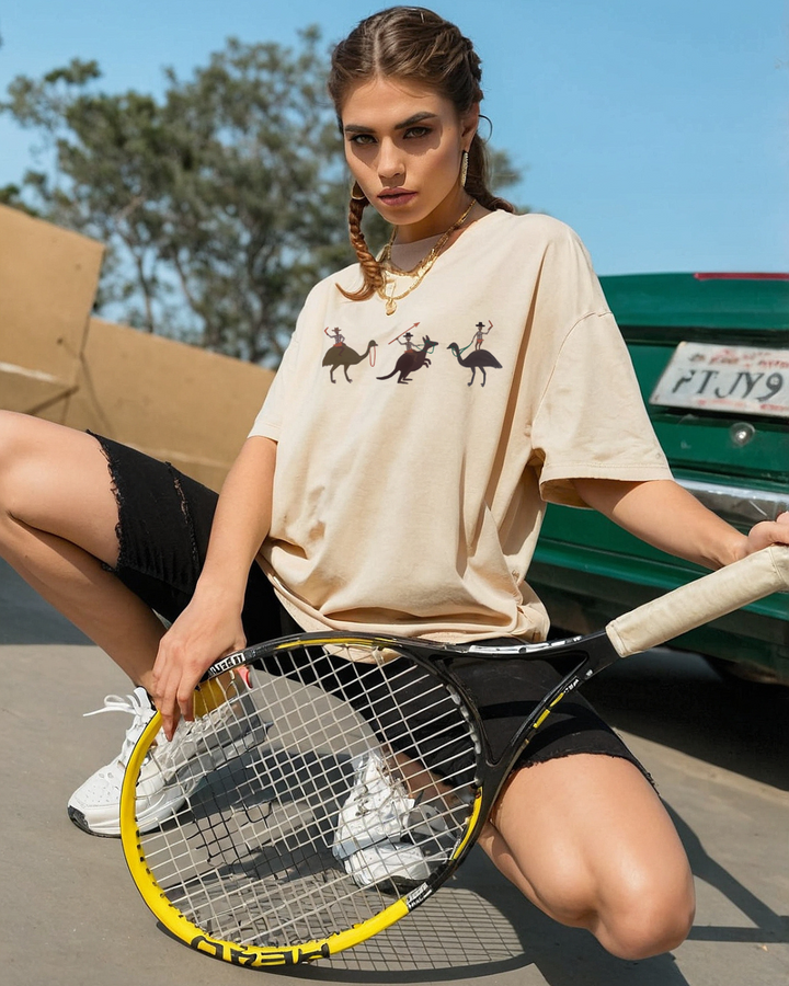 Legends don't Walk  – Oversized Tee