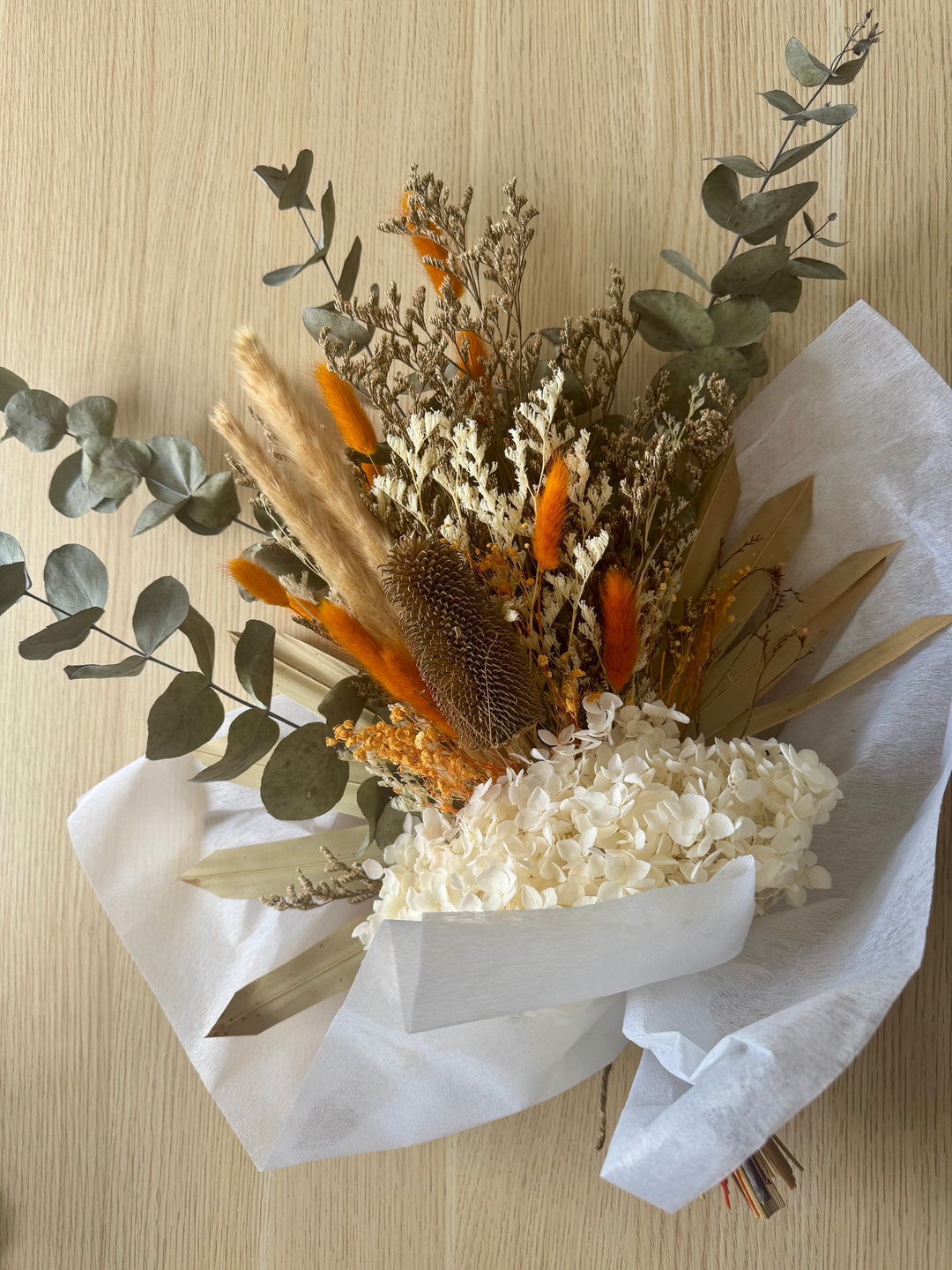 Orange/Natural Bunch