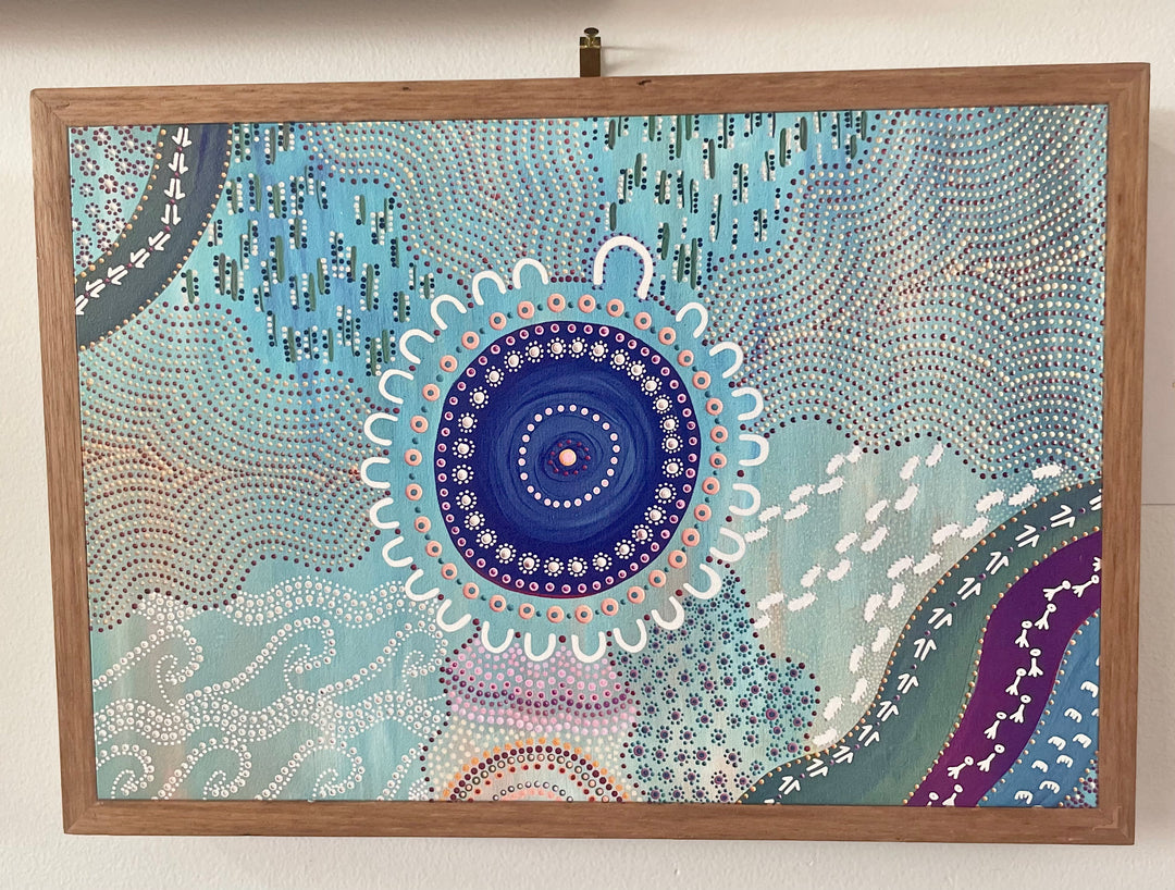 ‘A Learning Journey’ Stone Print