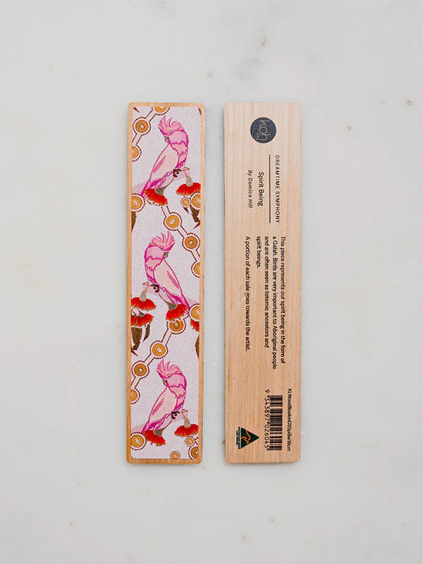 Aboriginal Spirit Being Wooden Bookmark