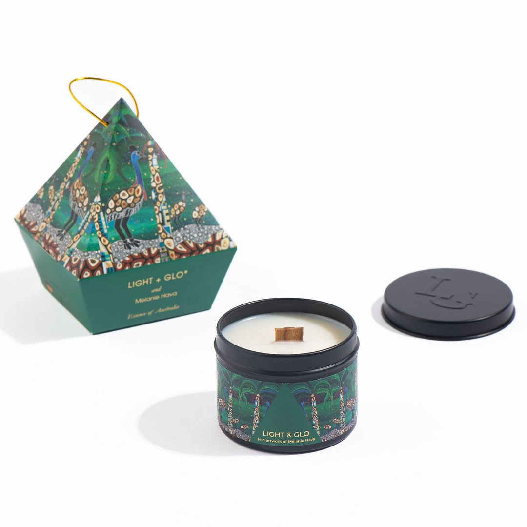 Soul Australiana Travel Candle - Essence of Australia Bauble Limited Edition Candle