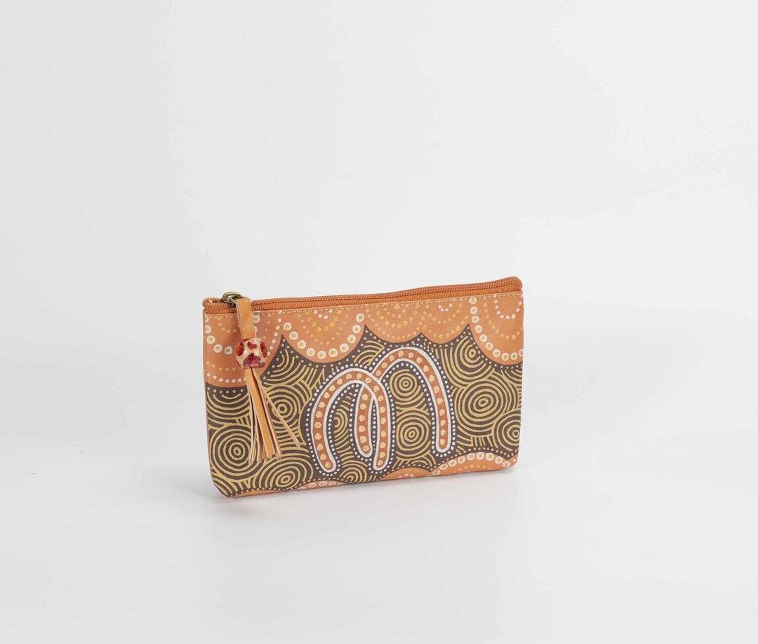 Sibling Bond Genuine Leather Small Vanity Case