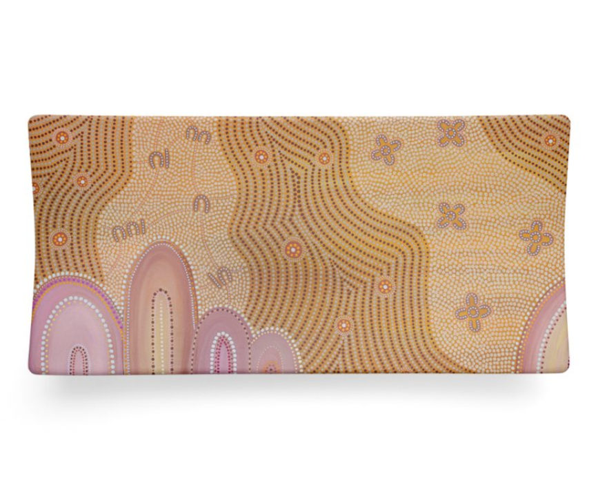 ‘BY MEEKA’ RESIN SERVING TRAY - Design 5