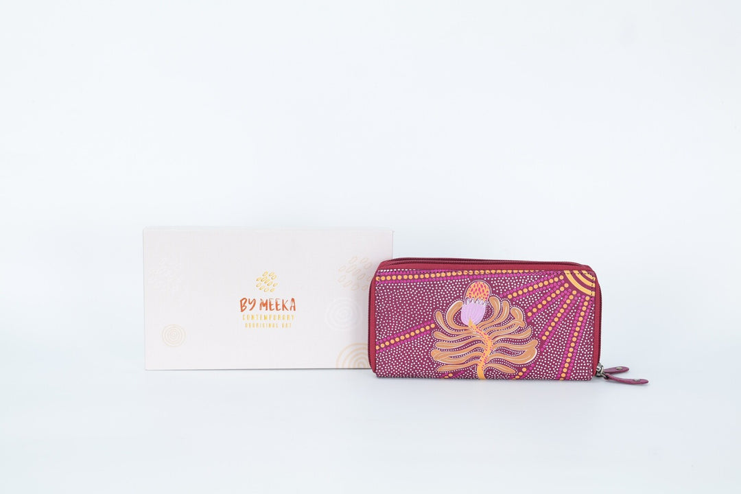 Genuine Leather Travel Wallet