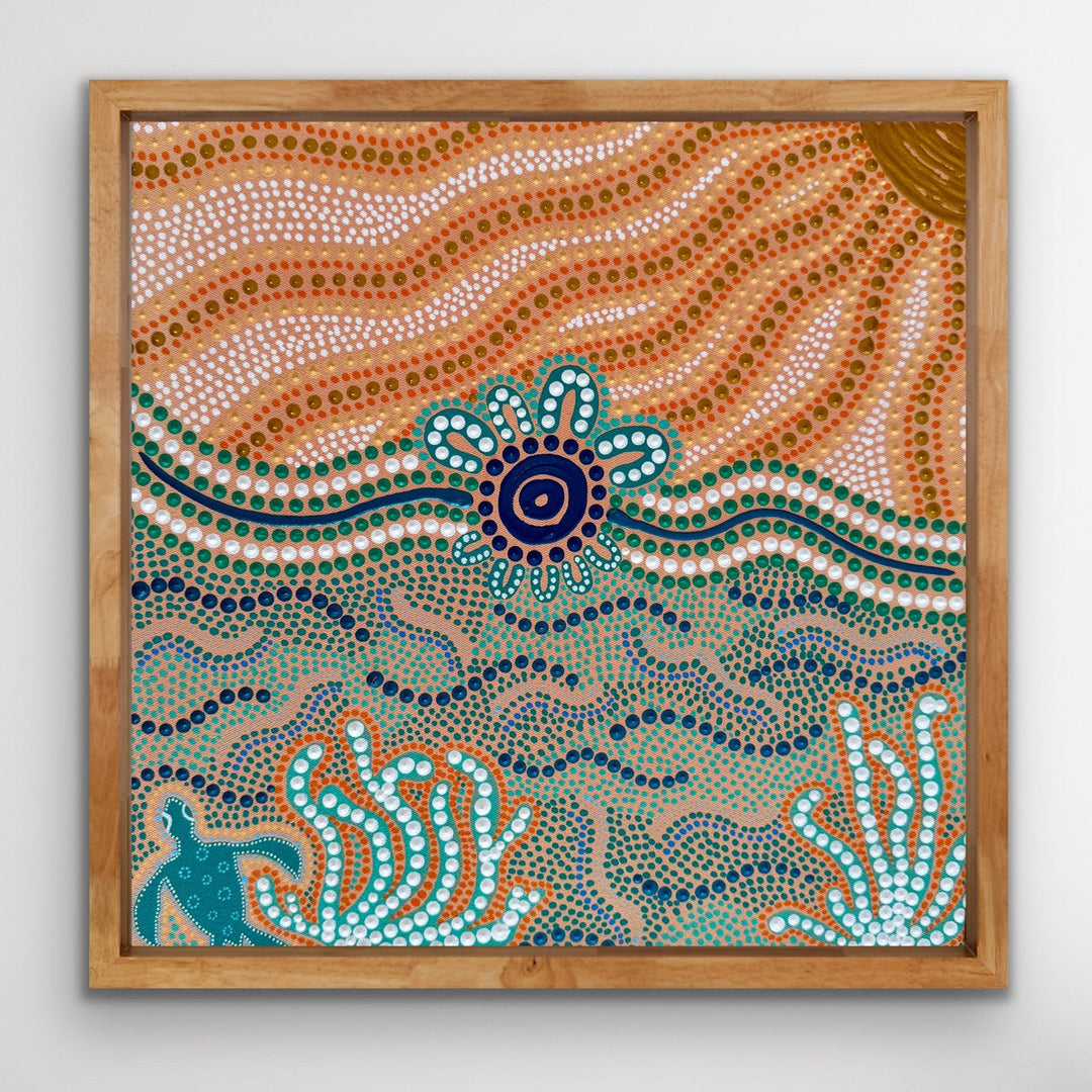 Aboriginal canvas prints