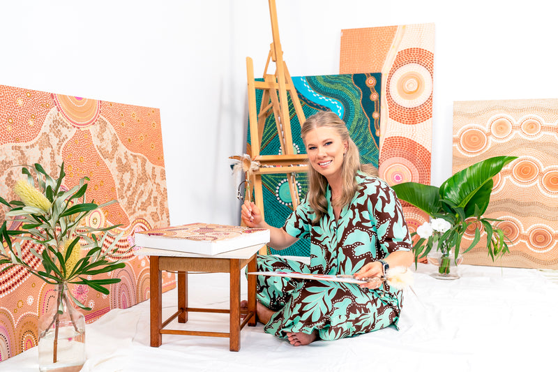 Domica Hill, the artist behind Briar Blooms
