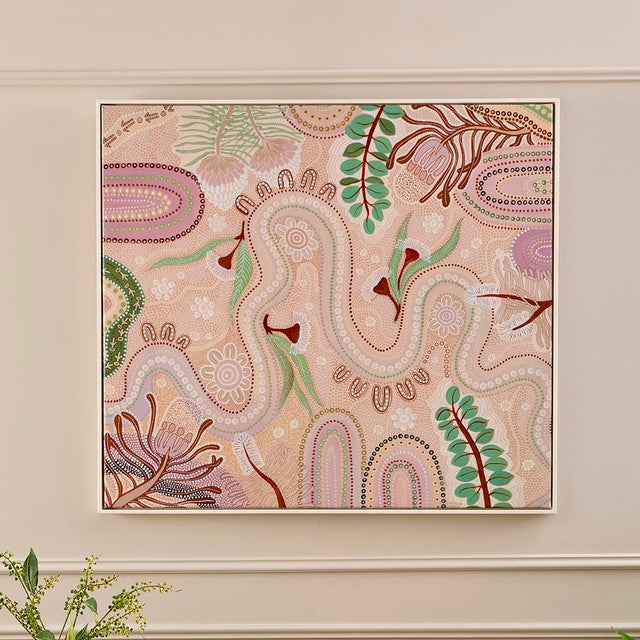 Paths of Rest Domica Hill Framed Canvas Wall Art