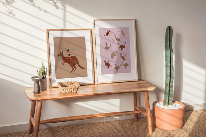 Deadly Riders Club Framed Print A3 Size