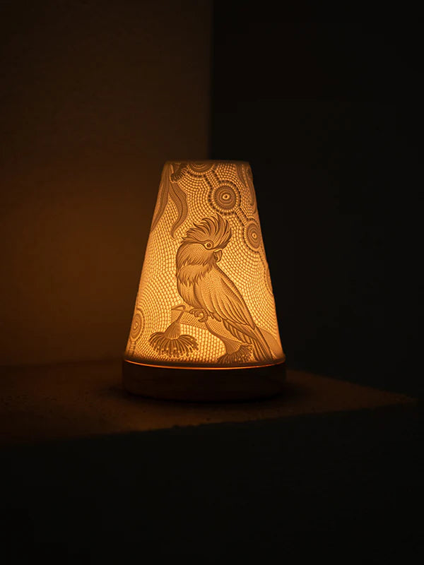 Aboriginal Spirit Being Minikin Tealight Candle Holder