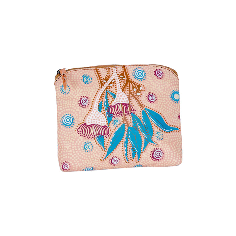 Flowering Gum Leather Pouch