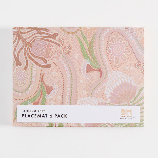 Paths of Rest Cork Placemat Set of 6