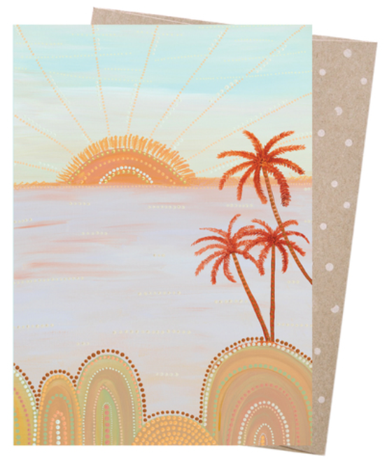 Greeting Card - Sand Hills and Salty Air