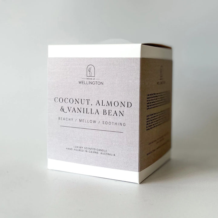 COCONUT, ALMOND & VANILLA BEAN LARGE CANDLE