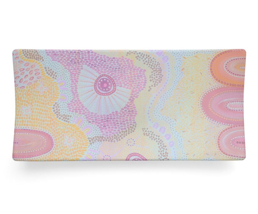 ‘BY MEEKA’ RESIN SERVING TRAY - Design 3